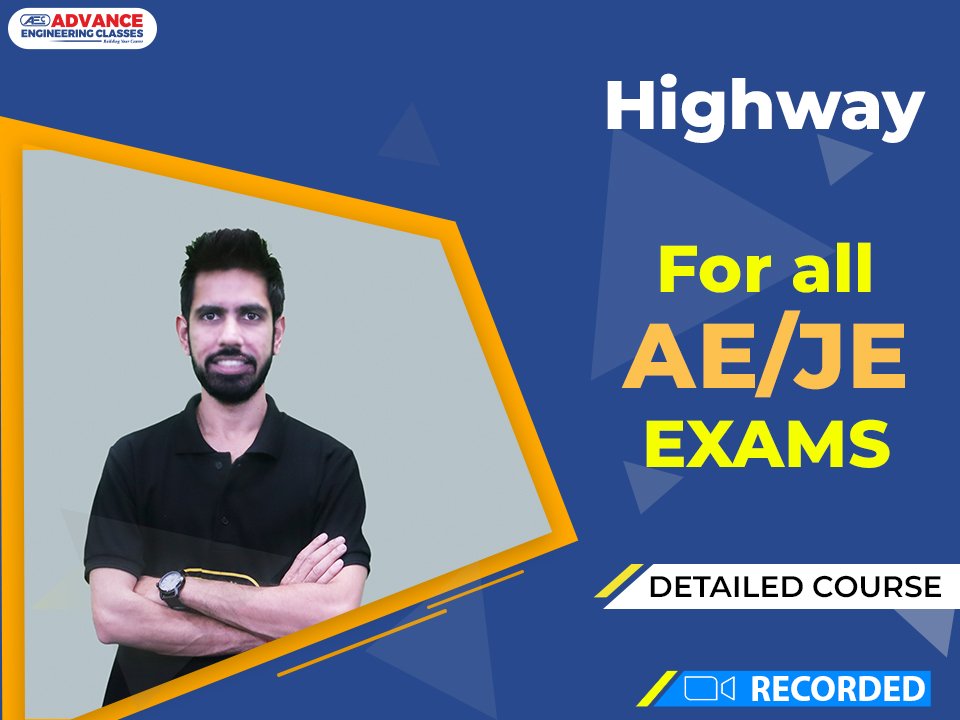 Highway Engineering -  for All JE/AE Exam's image