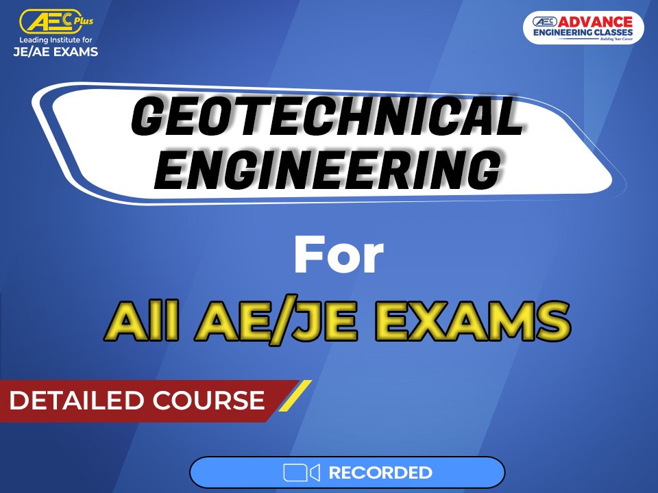 Geotech -For ALL AE/JE Exam's image