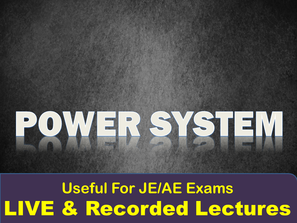 Power System (EE & EX) for all JE/AE Exams's image