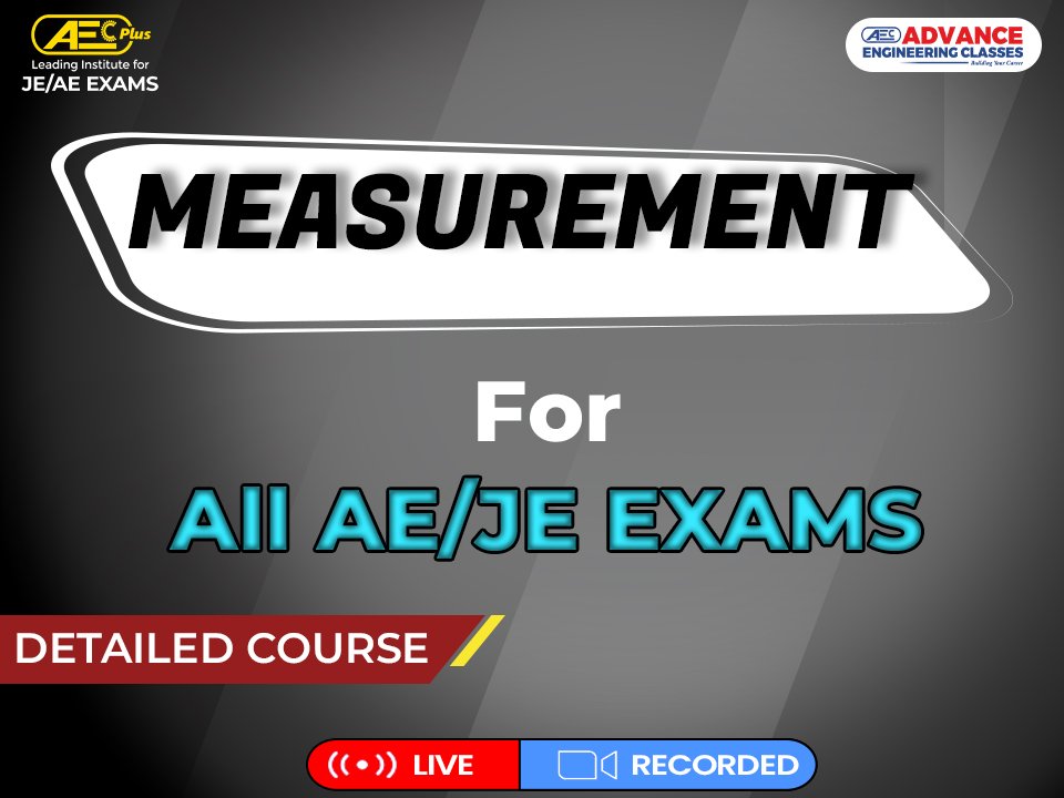 Measurement for All JE/AE Exams's image