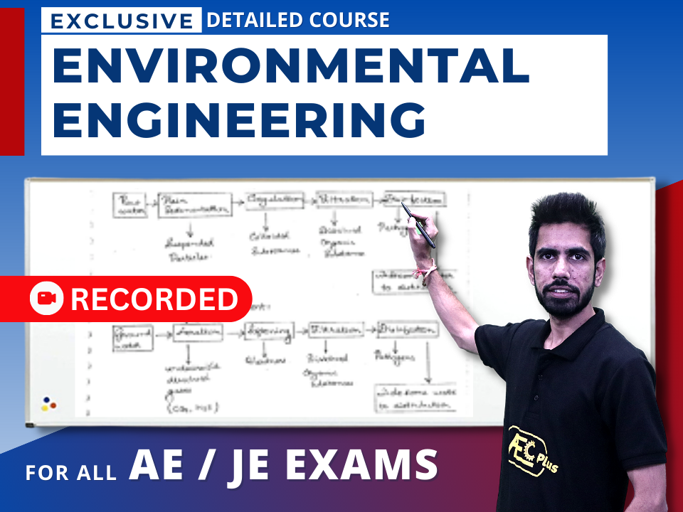 Environmental Engineering For All JE/AE Exams (Recorded Course)'s image