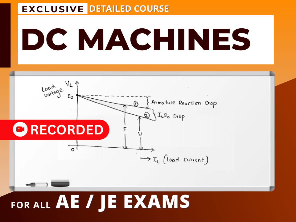 DC Machine - For All JE/AE Exams (Recorded Courses)'s image