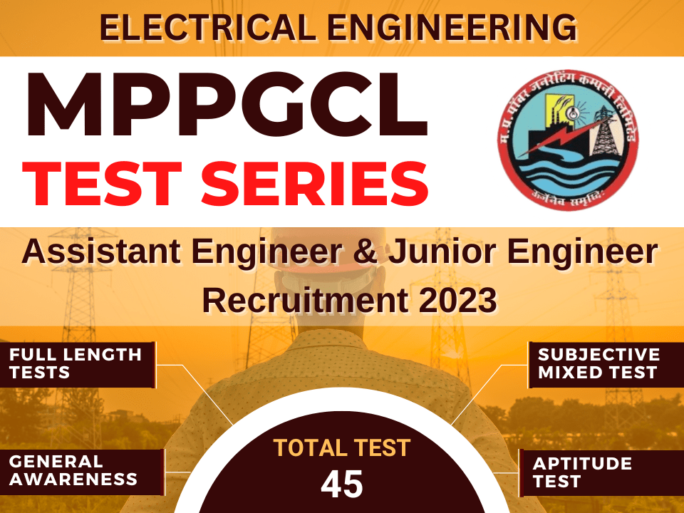MPPGCL-2023 Test Series - For Electrical Engineering's image